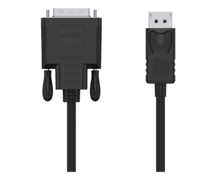 Kabel komputerowy UNITEK Kabel DisplayPort to DVI 1,8m; Y-5118BA
